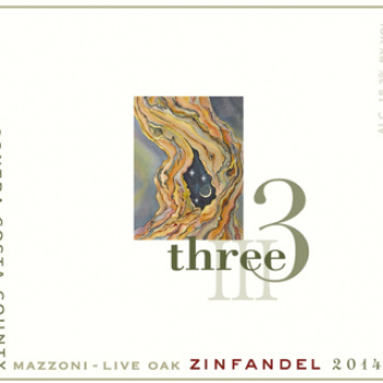 Three Wine Company Live Oak Zinfandel 2014