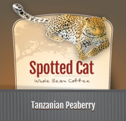 Zawadee Spotted Cat Tanzanian Peaberry
