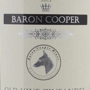 Baron Cooper Old Vine Zinfandel 2015