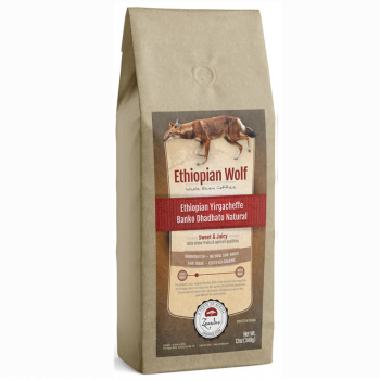 Ethiopian Wolf Yirgacheffe Banko Dhadhato Natural | 12oz