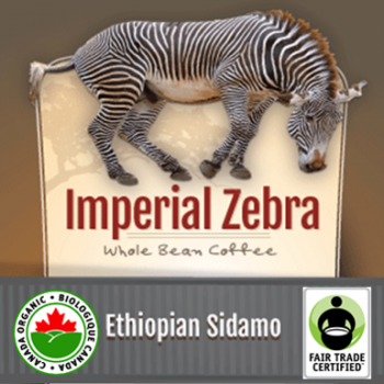 Fair Trade Ethiopian Sidamo Organic Imperial Zebra | 12oz