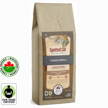 Zawadee Fair Trade Tanzanian Peaberry Organic Spotted Cat | 16oz