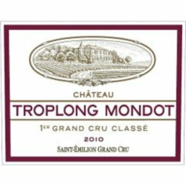 Chateau Troplong Mondot Grand Cru Classe 2010
