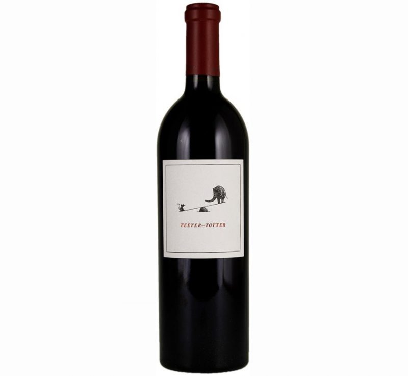 Teeter-Totter Cabernet Sauvignon 2014 | Hedonistic & Opulent | Versatile Food Wine! Pairs w/Vegetarian, Red Meat, Cheese, Comfort Foods | Serve 58-62°F | Drink now thru 2025 | 92WA | Red Wine | Cabernet Sauvignon | Napa Valley, CA | Winemaker Benoit Touquette