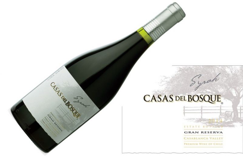 Casas del Bosque Syrah Gran Reserva 2015 | Complex, Well Rounded | Pairs w/Red Meat, Hard Cheese | Serve 60-65°F | Drink now thru 2023 | 93JS | Red Wine | Syrah | Casablanco Valley Chile
