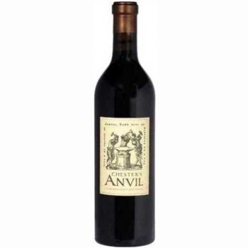 Chester's Anvil Zinfandel 2013 | Gorgeous - Bursting with Ripe Black Fruits | Pairs w/Red Meat, Cheese, Comfort Foods | Serve 60-65°F | Drink now thru 2021 | 93WA | Red Wine | Zinfandel | Napa Valley, CA