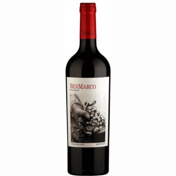 Susana Balbo Wines BenMarco Malbec 2015 | Daily Comfort Food Wine | Pairs w/Red Meat, Burgers, Rice Dishes | Serve 60-65°F | Drink now thru 2022 | 100% Malbec from Uco Valley, Mendoza, Argentina 93JS | Full body, velvety tannins and a delicious finish | Winemaker Susana Balbo is a class act – one of 4 great labels