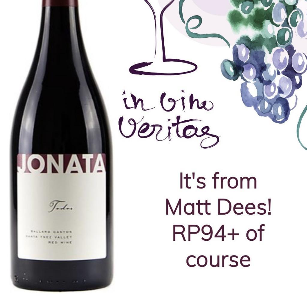 Jonata Todos Ballard Canyon 2014 Wine Buy of the Day