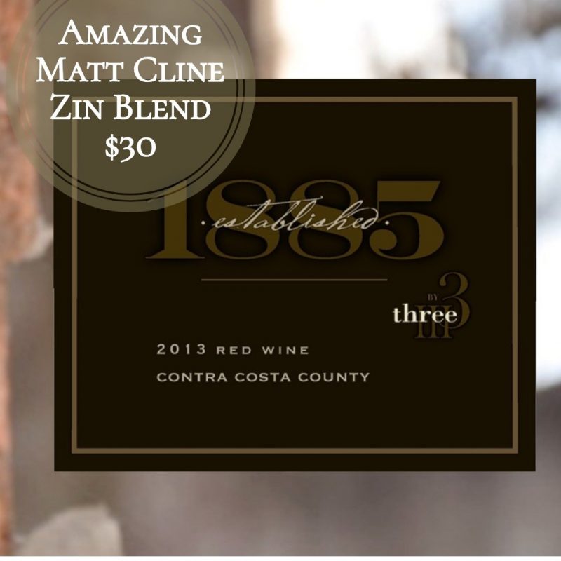 2013 Three Wine Company Established 1885